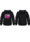 Photo of Stage Fright Hoodie with a Light Pink and Magenta Logo
